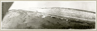Beach at Khan Yunis, 1917 by Capt. Arthur Rhodes